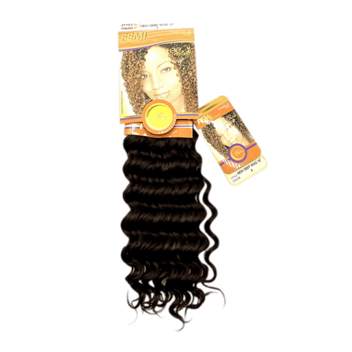 VIP Extensions Femi Collection New Deep Wave Hair Extension Black 10'' / 4,12'' / FM1B/30,14'' / 2,14 / 4,19'' / 2