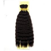 VIP Extensions Femi Collection The M Wet & Wavy Bulk, 14" Hair Extension White Smoke 4