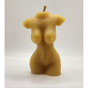 SAVAGE BEE-CHES® Feminine Form Candles Gray Curvy