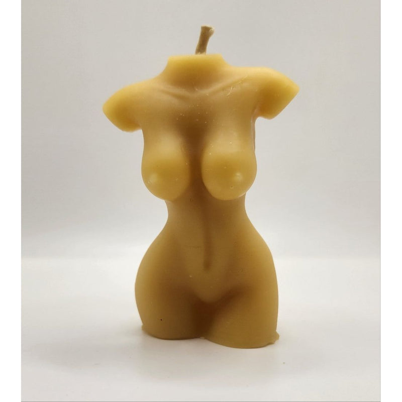 SAVAGE BEE-CHES® Feminine Form Candles Gray Curvy