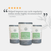 Euphoric Herbals FertiliTea Hormone Balancing Tea Herbal Tea Lavender 60 Cup Servings,30 Cup Servings