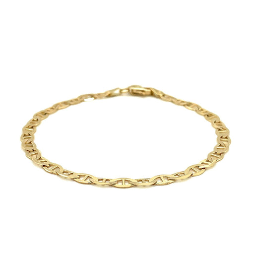 Bids.com 4.5mm 14k Yellow Gold Mariner Link Bracelet Bracelets White Smoke 7 / Yellow Gold,8 / Yellow Gold