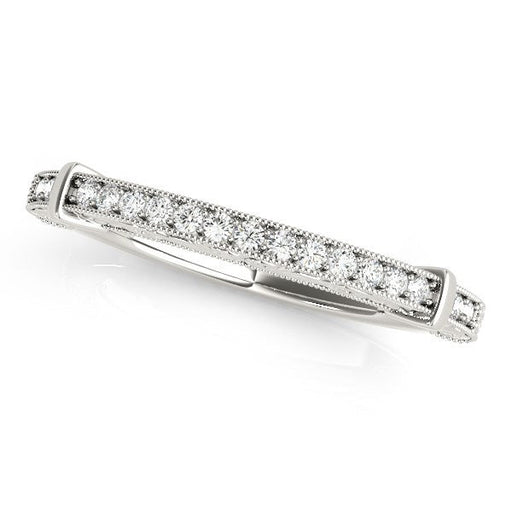 Bids.com 14k White Gold Bead Border Modern Wedding Band (1/8 cttw) Rings White Smoke 3 / White Gold,3.5 / White Gold,4 / White Gold,4.5 / White Gold,5 / White Gold,5.5 / White Gold,6 / White Gold,6.5 / White Gold,7 / White Gold,7.5 / White Gold,8 / White Gold,8.5 / White Gold,9 / White Gold