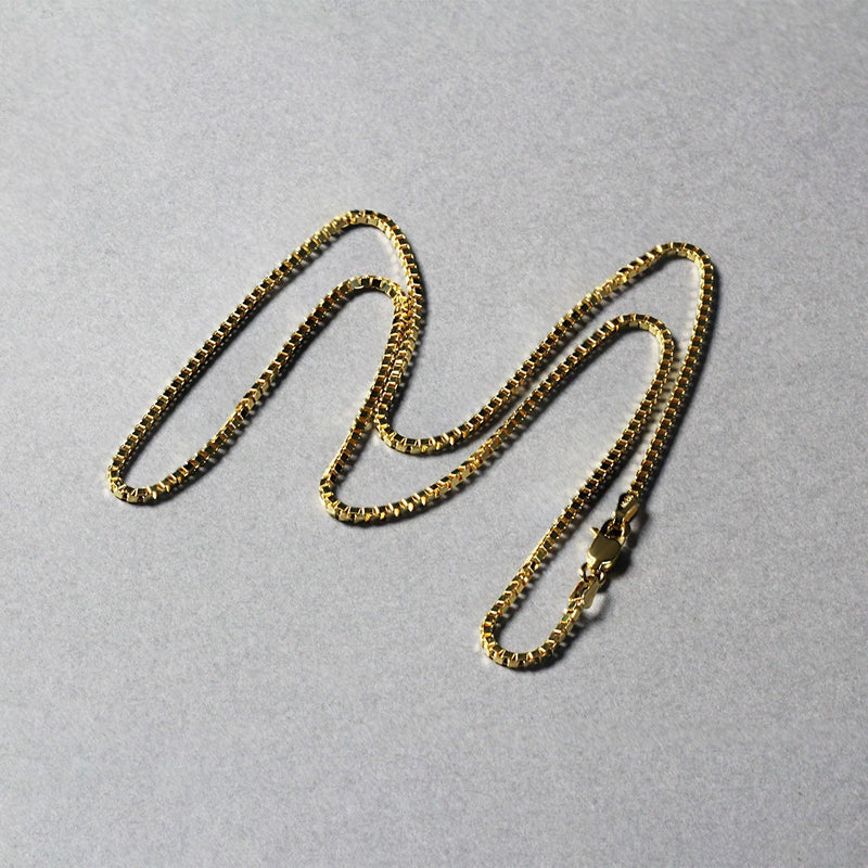 Bids.com 10k Yellow Gold Classic Box Chain (1.40 mm) Necklaces Gray 18 / Yellow Gold,20 / Yellow Gold,22 / Yellow Gold,24 / Yellow Gold