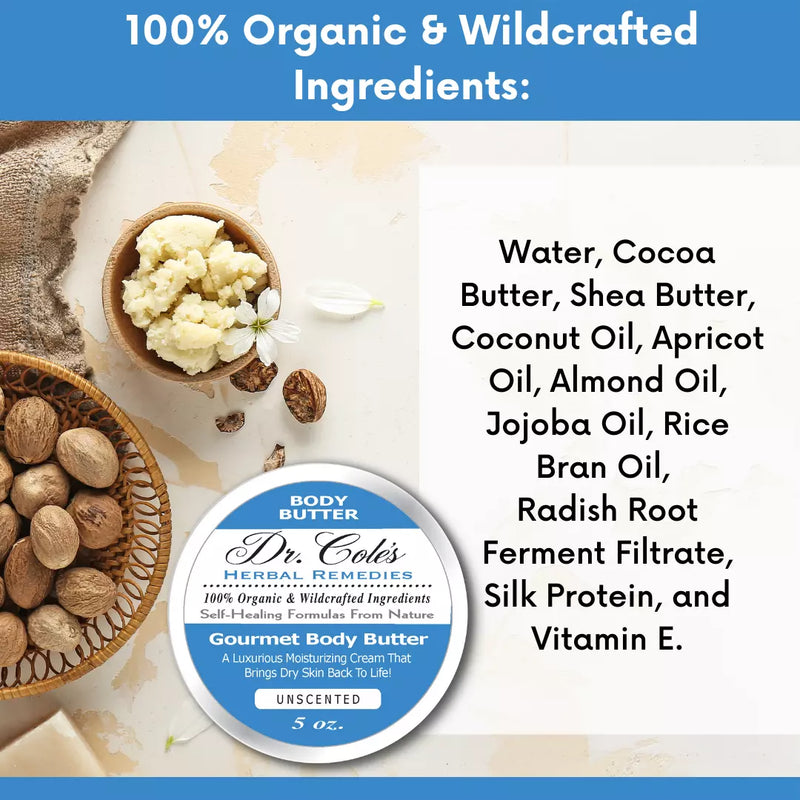 COLEHERBALS LLC Fresh Face Cream and Dr. Cole's Body Butter Bundle Herbal White Smoke
