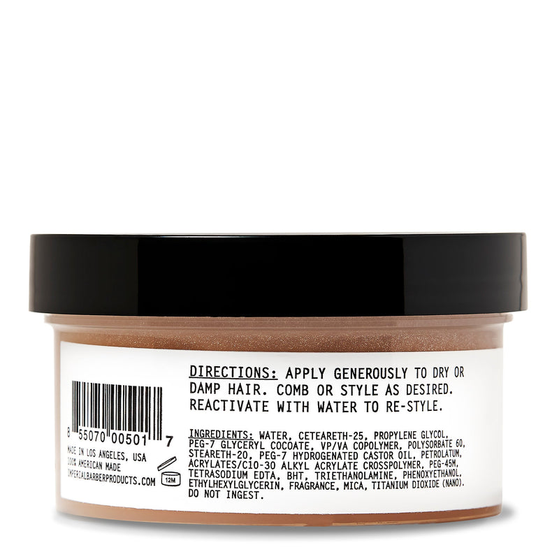 Imperial Barber Products Fiber Pomade - 6 oz Hair White Smoke