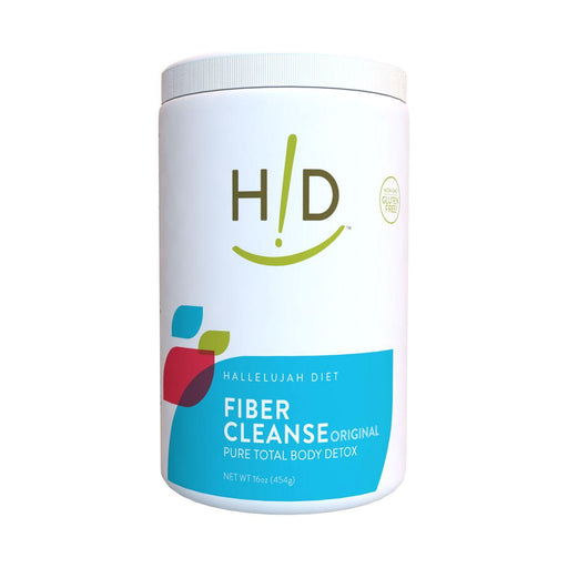 Hallelujah Diet Fiber Cleanse Powder - Natural Colon Cleanse - (Original, 16 oz) Fiber and Detox Lavender