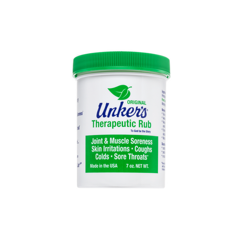 Unkers Unker's Original Therapeutic Rub 7 Oz Medicated Salve Lavender