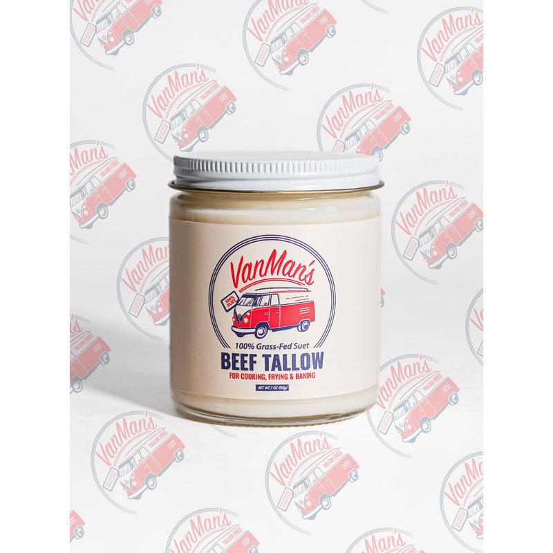 VanMan VanMan's Cooking Tallow - 9 oz Lavender 1 Pack,2 Pack,3 Pack