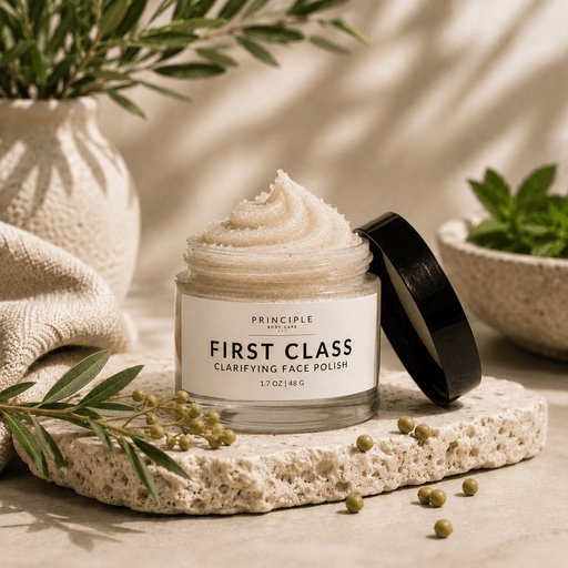 P R I N C I P L E First Class Clarifying Face Polish Face Gray