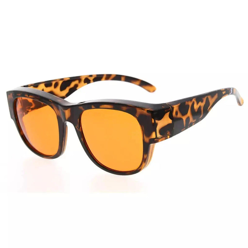 eyekeeper.com Fitover Glasses Blue Light Blocking Eyeglasses DSXM1802 Eyeglasses White Smoke Tortoise / without magnification