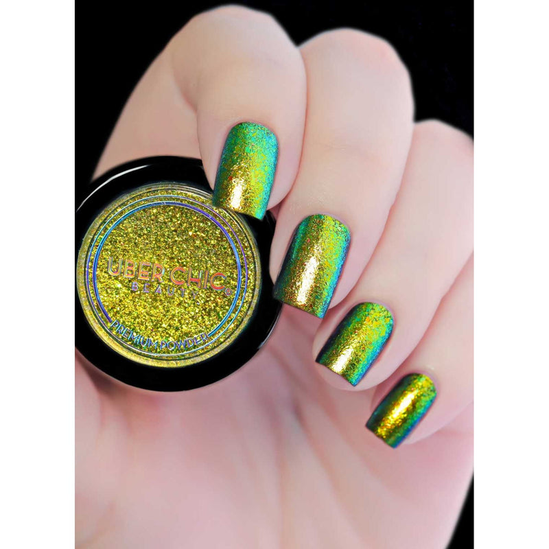 UberChic Beauty Chameleon Flakes: One In A Chameleon Powder Gray