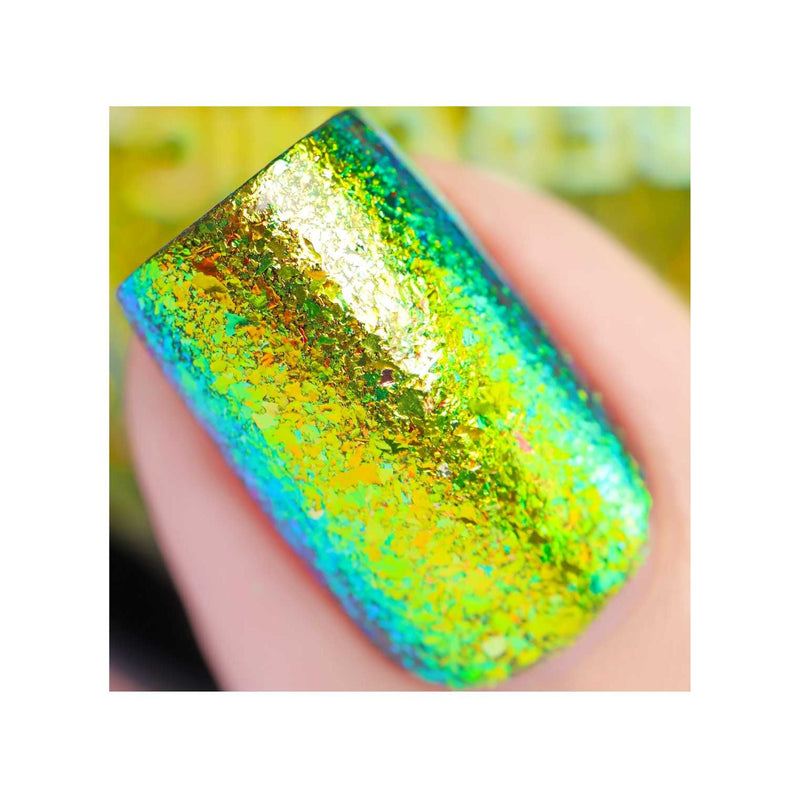 UberChic Beauty Chameleon Flakes: One In A Chameleon Powder Yellow Green