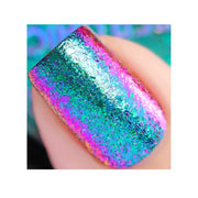 UberChic Beauty Chameleon Flakes: Dragonfly Powder Gray
