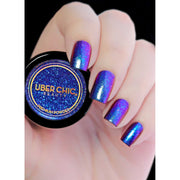UberChic Beauty Chameleon Flakes: Enchanted Powder Gray