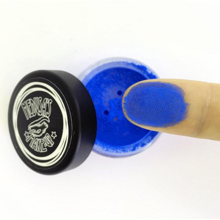 Medusa's Makeup UV Neon Pigment Makeup - Fluorescent Blue White Smoke