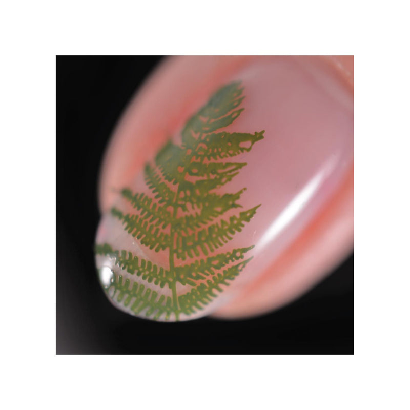 UberChic Beauty Flora & Fauna Stamping Plate Rosy Brown
