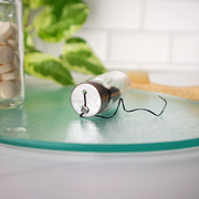 Love of Earth Co. Floss + Glass Case Gray Floss + Glass Case,Just the Floss (refill)