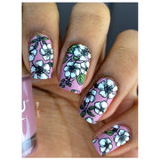 UberChic Beauty Elegant Whimsy Stamping Plate Rosy Brown