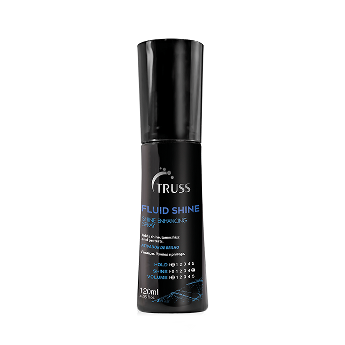 VIP Extensions Truss Fluid Shine Spray Styling Spray Black