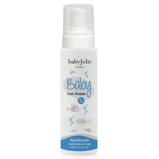 Baby Jolie Paris Foam Shampoo for Newborn | 7oz (210ml) Baby Care > Baby Shampoo > Shampoo for Babies > Newborn Shampoo > Cradle Cap Shampoo > Newborn Cradle Cap Light Gray