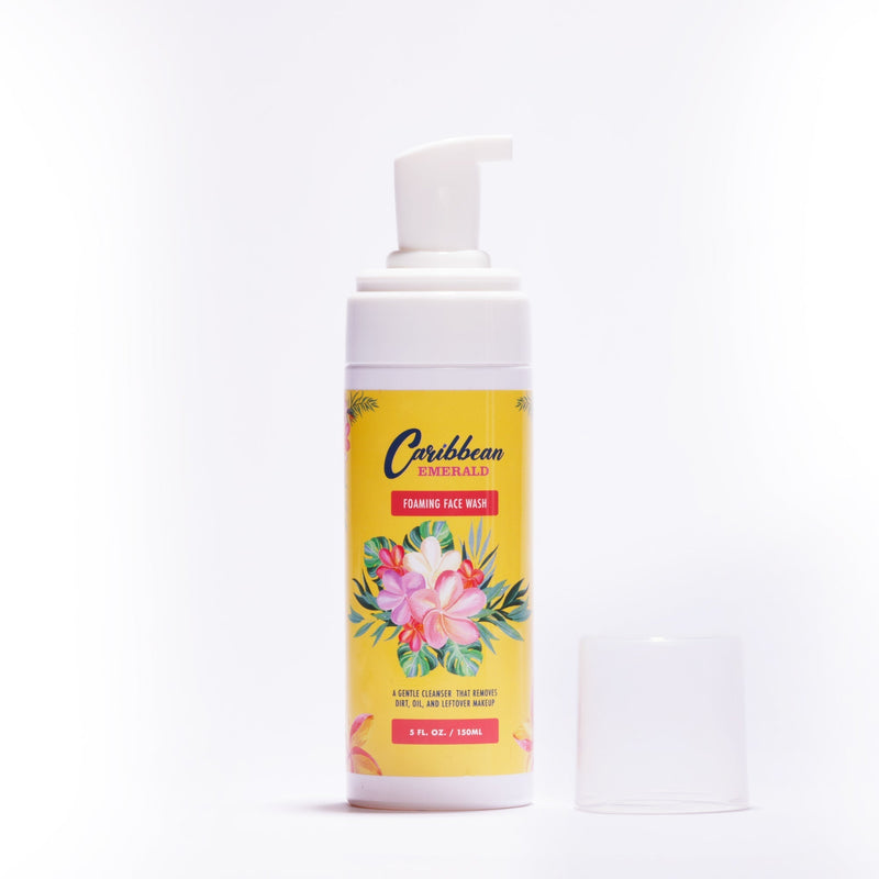 Caribbean Emerald Foaming face wash Foaming face wash White Smoke