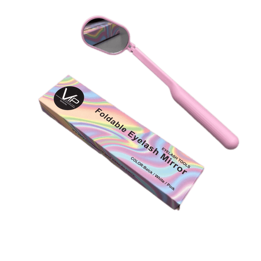 VIP Extensions VIP Foldable Eyelash Mirror Salon Supplies Black