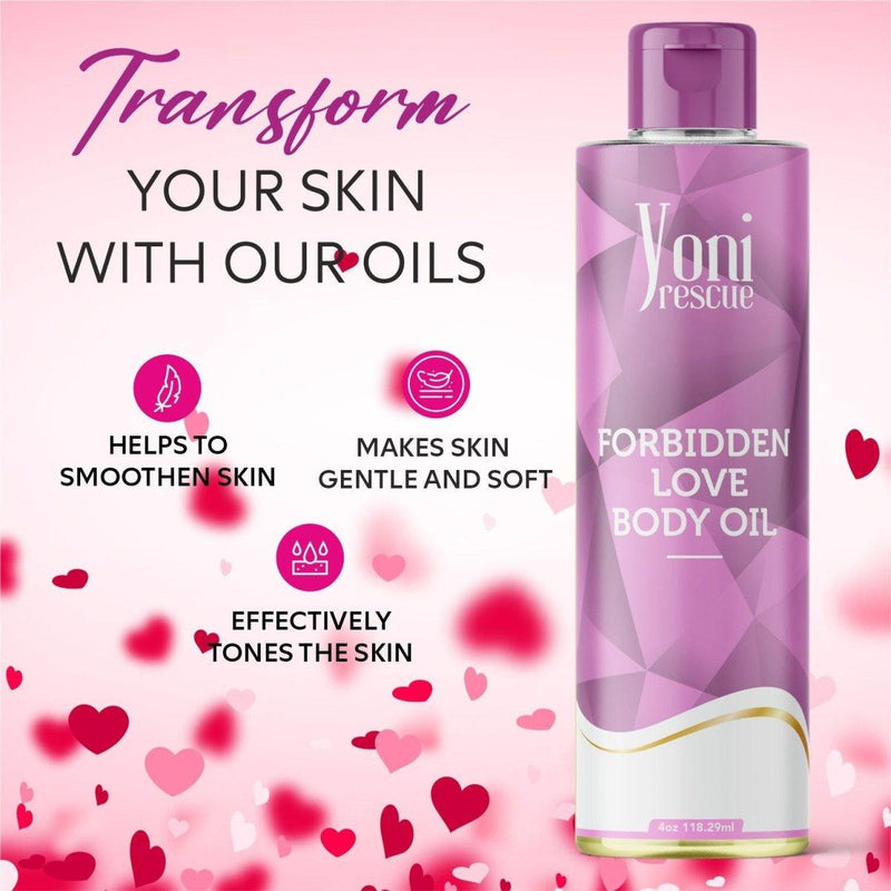 yoni rescue Forbidden Love  - Body Oil Body Oil White Smoke 4oz