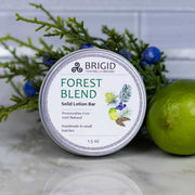 Brigid Trading Company Solid Natural Lotion Bars - Shea Butter - 96-100% Natural Lotion Bars Dark Gray Forest Blend