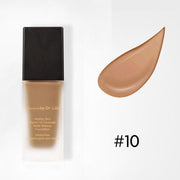 EpiLynx Healthy Skin Full Coverage Matte Foundation with SPF 30 – Vegan, Gluten-Free & Hydrating White Smoke 10: Mocha