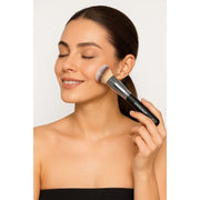 ZAQ Skin & Body ANGLED ROUNDED FOUNDATION BRUSH Make Up Misty Rose