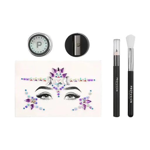 Profusion Cosmetics Enchanted Forest | 5-pc Makeup Look Book Eyes Dark Slate Gray