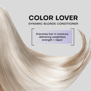 VIP Extensions Framesi Color Lover Dynamic Blonde Conditioner, Purple Sulfate-Free Conditioner for Color Treated Hair, 16.9 oz Conditioner Light Gray