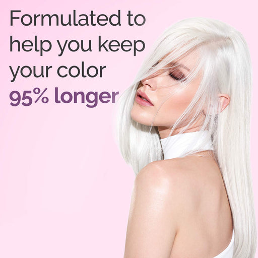 VIP Extensions Framesi Color Lover Dynamic Blonde Conditioner, Purple Sulfate-Free Conditioner for Color Treated Hair, 16.9 oz Conditioner Lavender Blush