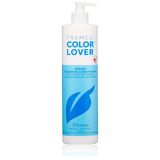 VIP Extensions Framesi Color Lover No Suds Cleansing Conditioner, 16.9 fl oz Conditioner White Smoke