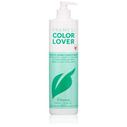 VIP Extensions Framesi Color Lover Smooth Shine Conditioner, Sulfate Free Conditioner with Coconut Oil and Quinoa, Color Treated Hair Conditioner White Smoke 16.9 Fl Oz