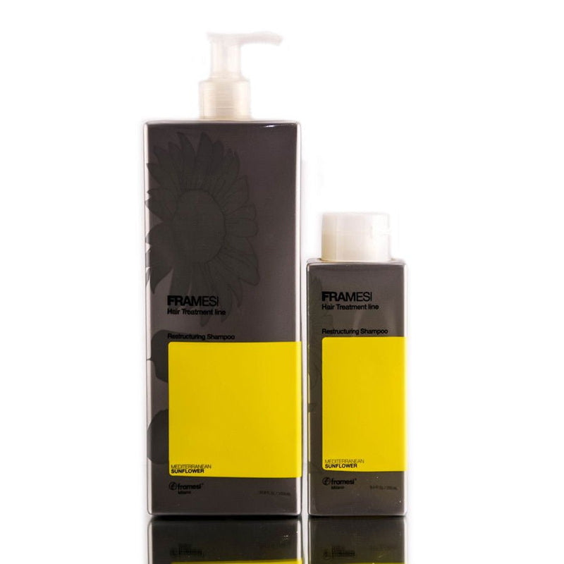 VIP Extensions Framesi Hair Treatment Line Restructuring Shampoo, 8.4 oz Shampoo White Smoke