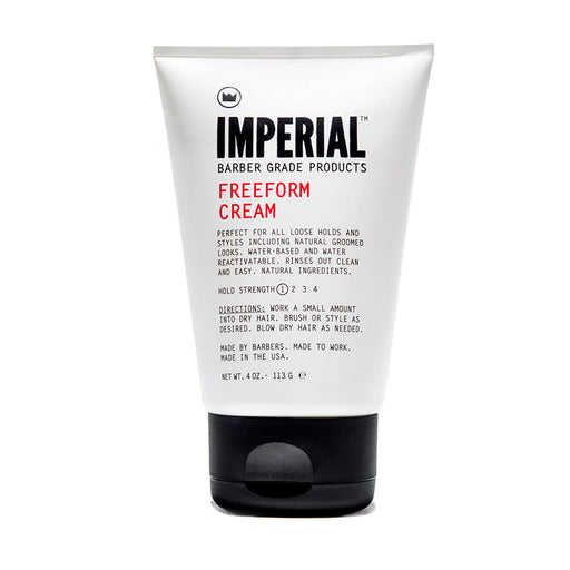 Imperial Barber Products Freeform Cream - 4 oz Hair White Smoke