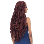 VIP Extensions FreeTress Braid 3X Bona Loc 24" Braiding Hair White Smoke 1,1B,2,4,27,T27,30,T30,Copper,T530,613