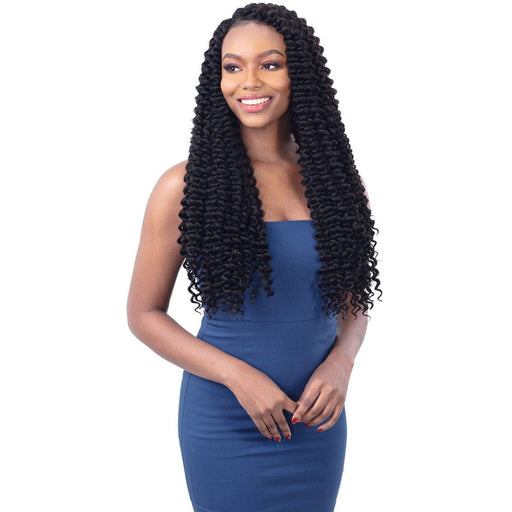 VIP Extensions FreeTress Braid 3X Joyful Curl 20" Braiding Hair White Smoke 1,1B,2,4,T530,T30,T27