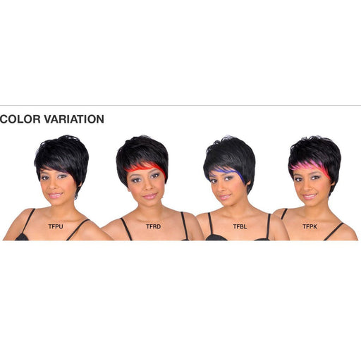 VIP Extensions FreeTress Equal Kai Wig Wig White Smoke TFBL,TFRD