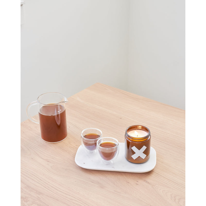 Wax Buffalo French Press Candles Light Gray 9oz Pure Soy Candle