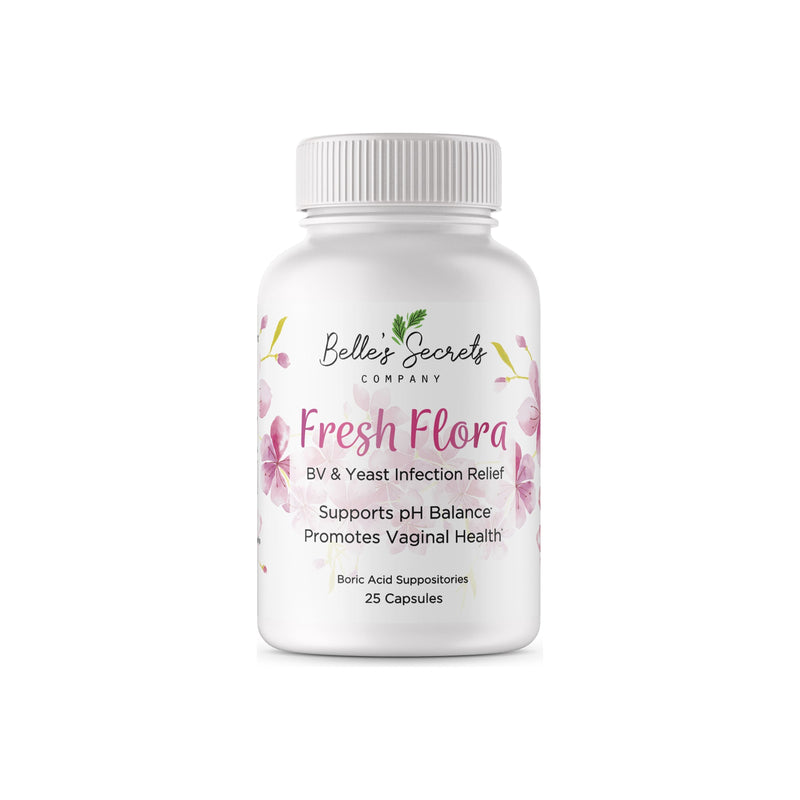 Belle's Secrets Fresh Flora Suppository Light Gray