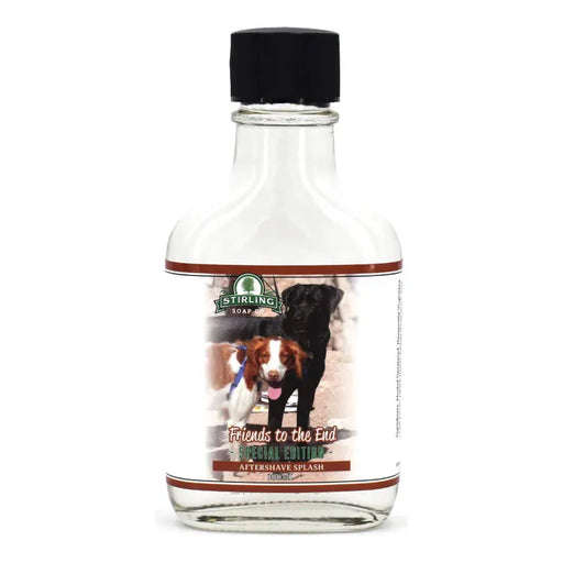 Stirling Soap Co Stirling Soap Co. Friends To The End Shaving Collection Shaving Set Dark Slate Gray Aftershave Splash 3.4oz