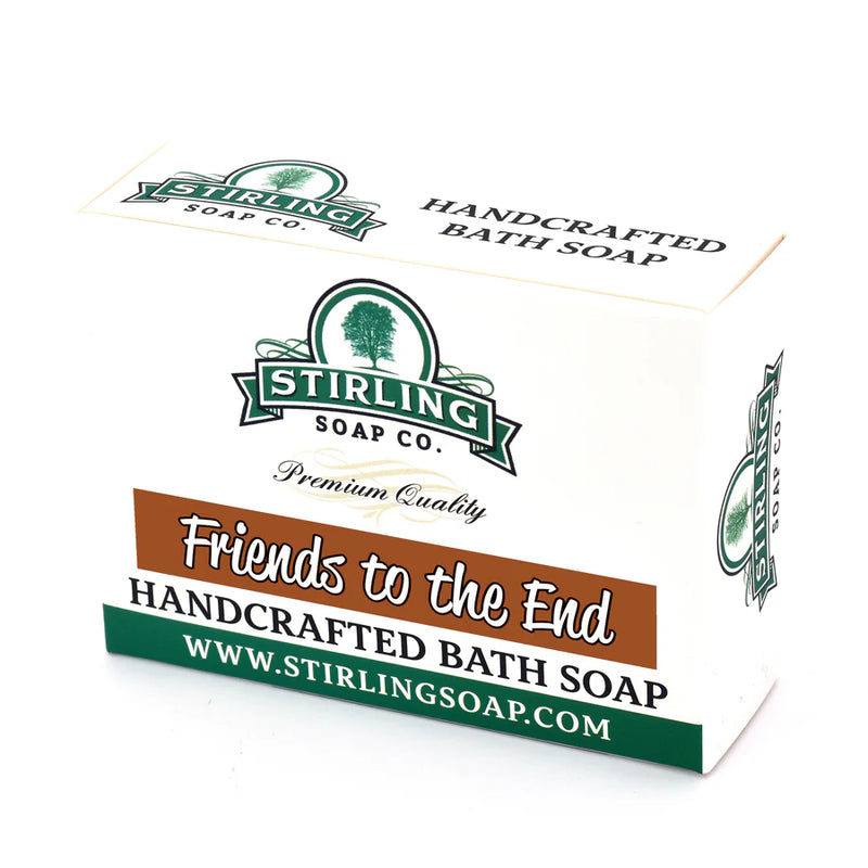 Stirling Soap Co. Stirling Soap Co. Friends To The End Bath Soap 5.5 Oz Bath Soap White Smoke
