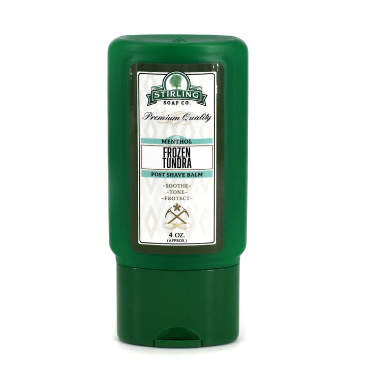 Stirling Soap Co. Stirling Soap Co. Frozen Tundra Shaving Collection Shaving Set White Smoke Post Shave Balm 4 oz