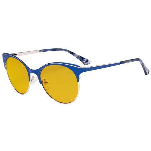 eyekeeper.com Full-rim Blue Light Blocking Eyeglasses LX19042-BB90 Eyeglasses White Smoke Blue / without magnification,Red / without magnification,Black / without magnification
