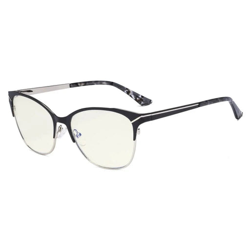 eyekeeper.com Full-rim Blue Light Filter Eyeglasses LX19043-BB40 Eyeglasses White Smoke Black / without magnification,Blue / without magnification,Purple / without magnification,Red / without magnification