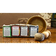 Soaplicity Men's Shaving Sets in Bamboo Men's Shaving Sets Sienna Bamboo Set w/ Sampler Set