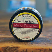 Soaplicity Mango Passionfruit Pout Lip Scrub Lip Scrubs Dim Gray